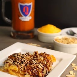 โรตีอัลมอนด์+ช็อคโกแลต