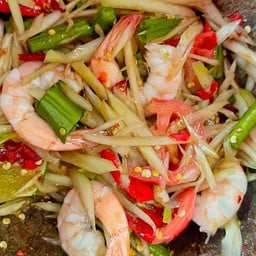 ตำกุ้งสุก