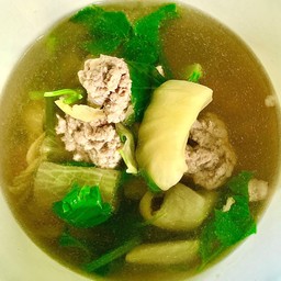 แกงจืดเกี่ยมไฉ่ ใจผักหมูสับ ซุปกลมกล่อม