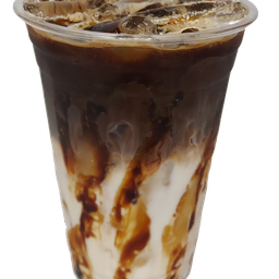 บราวน์ซูการ์ลาตเต้เย็น