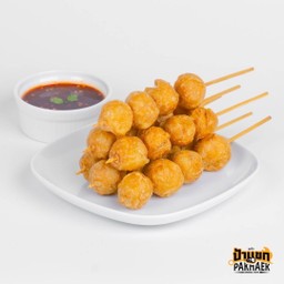 ชุดลูกชิ้นปลาทอดกรอบ x5