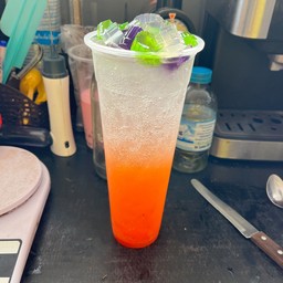 (ฟรีมุก)อิตาเลี่ยนโซดา แก้วยีราฟ