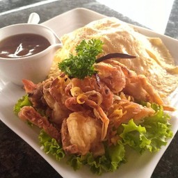 ข้าวไข่ข้นปูนิ่มซอสมะขาม