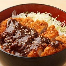ข้าวหน้าไก่ทอดกรอบ ซอสเทอริยากิ