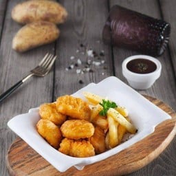 นักเก็ตไก่สโมคบาร์บีคิว