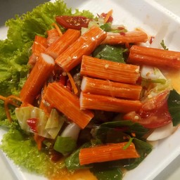 ยำปูอัดเบนโตะ