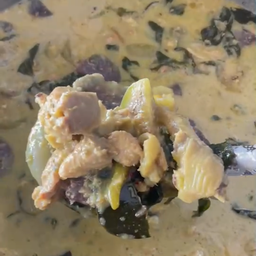 ขนมจีนแป้งหมัก แม่ประทุม สี่แยกศาลาแดงอ่างทอง