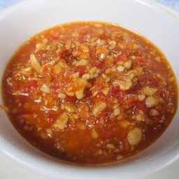 น้ำจิ้มถั่ว