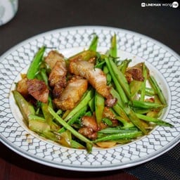 ผัดคะน้าน้ำมันหอย