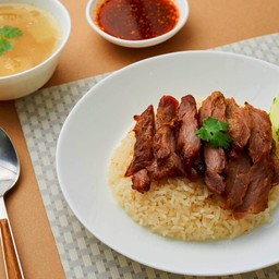 ข้าวมันหมูย่าง