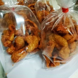 หนังไก่ทอด