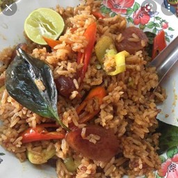 ข้าวผัดพริกเผา +ไข่ดาว