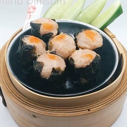 ขนมจีบสาหร่ายห่อกุ้ง