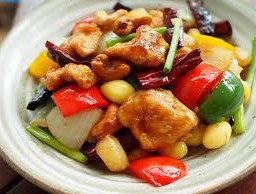 ไก่ ผัด เม็ดมะม่วง