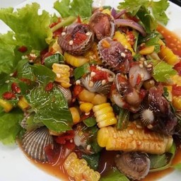 ยำหอยแครง