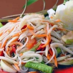 ร้านตะตำ เจ้าขาเจ้าค่ะ หน้าธนาคารออมสินสาขาตลาดเจ้าพระยา