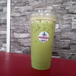 ชาเขียวเย็นแก้วเล็ก