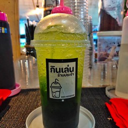 ชาเขียวมะนาวโซดา