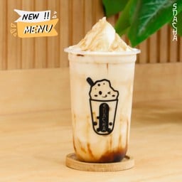 นมสดบราวน์ชูการ์ปั่น