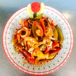 ผัดเปรี้ยวหวาน (กับข้าว)