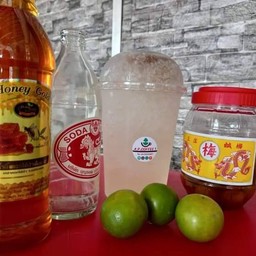 บ๊วยน้ำผึ้งมะนาวแก้วใหญ่