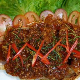 ปลาทับทิมราดพริก