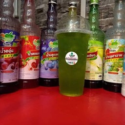 น้ำผลไม้(ขวด)ผสมชาแก้วเล็ก
