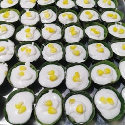 ขนมไทยขนมถาดสองพี่น้อง