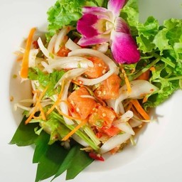 ยำแซลมอนแซ่บ