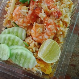 ข้าวผัดต้มยำทะเล