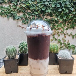 โกโก้ คาราเมลนมสด เย็น