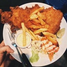 สเต็กปลาทอดซุปเปอร์