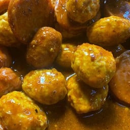 หม่าล่า ลูกชิ้นรวมทอด