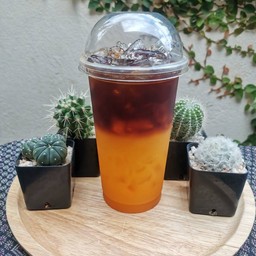กาแฟ ส้ม เย็น