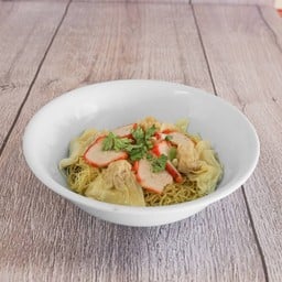 บะหมี่เกี๊ยวกุ้งหมูแดง