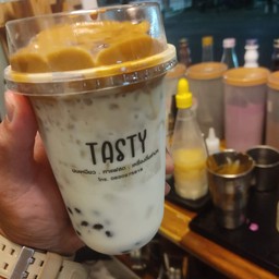 นมเหนียวกาแฟ