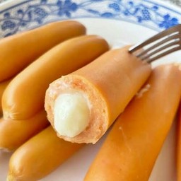 ไส้กรอกชีสทอด