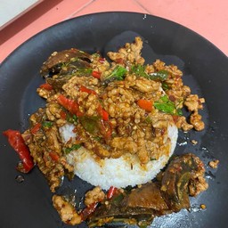 ทรง เจียว  ข้าวไข่เจียวทรงเครื่องบุฟเฟ่ต์