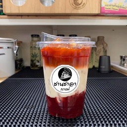 สตอเบอรี่นมสดชาไทย