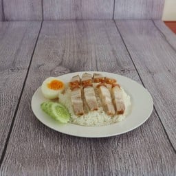 ข้าวหมูกรอบ