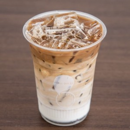 (C) ลาเต้เย็น Iced Caffe Latte