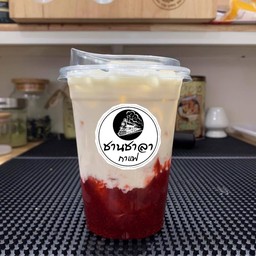 นมคาราเมลสตอเบอรี่