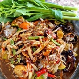 ส้มตำสองพี่น้องแซ่บนัว