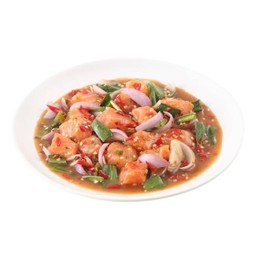 ยำปลาแซลมอน