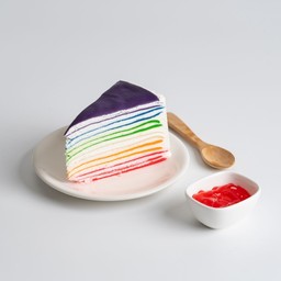 เครปเค้กเรนโบว์ ซอสสตรอฯ