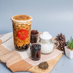 Dang Cha Taiwan Milk Tea Fire ชานมใต้หวัน พ่นไฟ