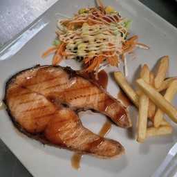 สเต๊กแซลมอน