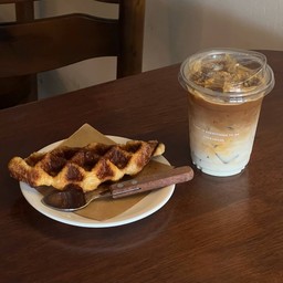 Iced Latte Croffle Crunchy