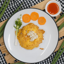 ข้าวไข่เจียวปู