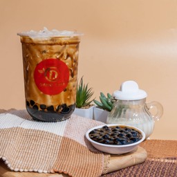 Taiwan Milk Tea Bubble Lava ชานมใต้หวัน ไข่มุกลาวา